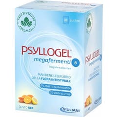 Giuliani Psyllogel Megafermentos 6 Ace 20 Sobres