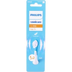 Sonicare For Kids Age 3+ Mini Brush Heads 2 pcs
