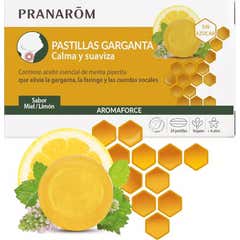 Pranarôm Aromaforce Pastiglie Gola Miele Limone 24 Unità