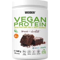 Weider Suplemento Alimenticio Vegan Protein Chocolate 540g