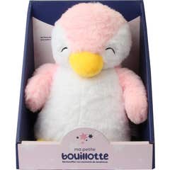My Little Hot Water Bottle Plush Removable Cover Pink Penguin 33 cm