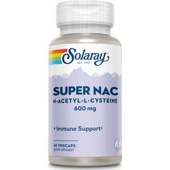 Solaray Super Nac 600 60vcaps