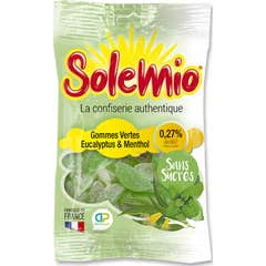 Solemio Gommes Ver Eucalyptus Menthe sans Sucre Bio 100 g
