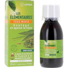 Upsa Les Elementaires Jarabe Tos Mixta Sin Azúcar 120ml