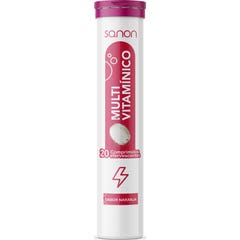 Sanon Sport Multivitaminas y Minerales Naranja 20comp