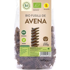 Solnatural Fusilli Avena Bio sin Gluten Vegano 250g