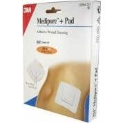 Medipore+pad dressings 10x15cm 10uts