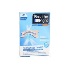 Breathe Right Tiras Nasales Original Grande 10 uds