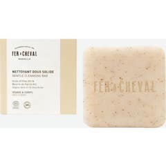 Fer À Cheval Limpiador Sólido Suave Cara Cuerpo 100 g