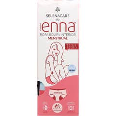 Enna Teens Braguita Menstrual Hipster 152 Negro Moderado 1 ud