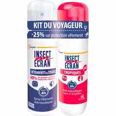 Insect Ecran Reise-Set Tropen Spray 75 ml + Tücher 100 ml