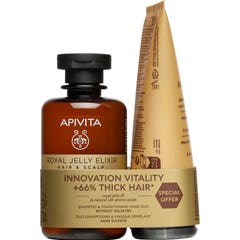 Apivita Royal Jelly Elixir Shampoo + Mask Pack 250 ml