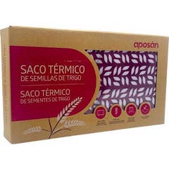 Aposan Saco Térmico Semillas de Trigo Granate 1d