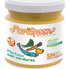 Mamispoon Ecológico Tarrito Merluza Verduras +8M 180g