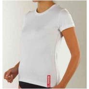 Gibaud T-shirt maniche corte maniche corte bianco largo 1 maglietta donna