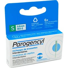 Parogencyl Spazzolino Interdentale di Ricambio Misura S 6 Unità