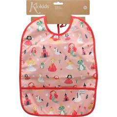 Kiokids Waterdichte Slabbetje Roze 1 stuks