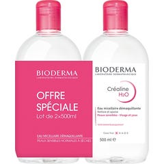 Bioderma Crealine H2O 2x500ml