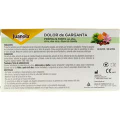 Juanola Sore Throat Propolis Forte Mild Balsamic Taste 20 Tablets