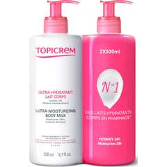 Topicrem Les Essentiels UltraHydratant Body Lotion 2 x 500 ml