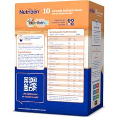 Nutriben 10 Cereales Miel Galleta 600g
