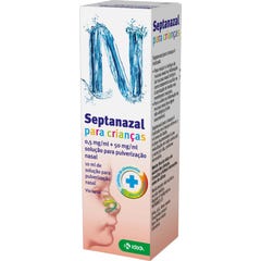 KRKA Septanazal Crianças 0.5mg/ml + 50mg/ml Solução Pulverização 10ml