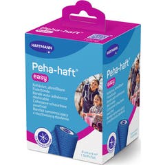 Hartmann Peha-Haft Easy Benda Autoadesiva Blu 8 cm x 4 m