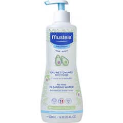 Mustela Agua Limpiadora Sin Aclarado Organic 500ml