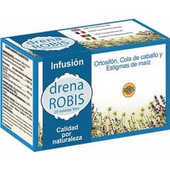 ROBIS Drena Infusión de Ortosifón, Cola de Caballo y Estigmas de Maíz 20uds