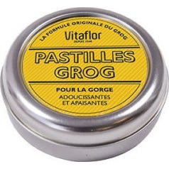 Vitaflor Pastiles for Throat Formula Grog 1g 45 tablets