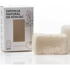 Konjac Sponge Spugna Corpo Biodegradabile Naturbrush 1 Unità