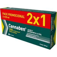 Cannaben Crema 2x120 ml