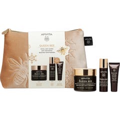 Apivita Pack Queen Bee  Crema Regeneradora Rica 50ml + Sérum 10 ml + contorno de ojos 1,5ml