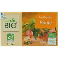 Jardin Bio Cubito Pollo Sin Aceite Palma Bio 8x10g