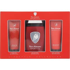 Tonino Lamborghini Sportivo Set Edt + Shower Gel + Balm