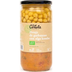 Carlota Organic Chickpea Stew with Kombu Seaweed 720g