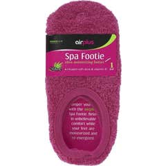 Airplus Aloe Vitamina Idratante Spa Calze Footies 1 Paio