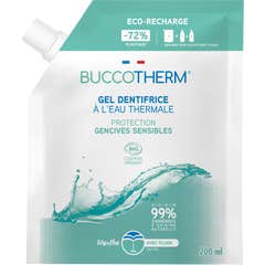 Buccotherm Organic Toothpaste Gel Sensitive Gums Mint Eco-Refill 200 ml