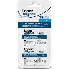 Lacer Aligner Wosk ortodontyczny 2x7 sztuk