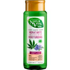NaturVital Eco Hidratante Cáñamo y Lino Champú 300 ml