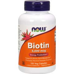 Now Foods Biotina 5mg 120caps