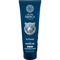 Natura Siberica Men Wild Arctic. 2-in-1 Douchegel voor Haar en Lichaam 200 ml