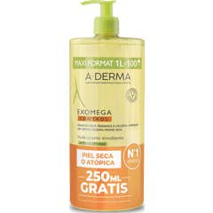 A-Derma Exomega Control Aceite Limpiador 1000ml