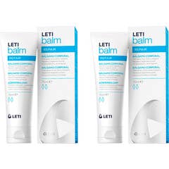 LetiBalm Repair Bálsamo Corporal 2x75 ml