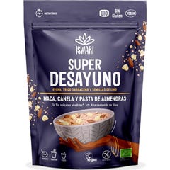 Iswari Super Desayuno Maca Canela Pasta Almendras 360 g