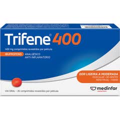 Medinfar Trifene 400 Ibuprofeno 400mg 20comp