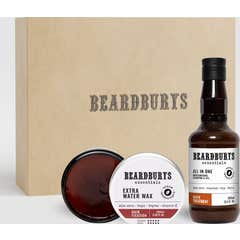 Beardburys Essentials Kit Cera Extra Water Fuerte + Champú All