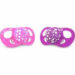 Succhietti Twistshake Rosa Viola 0-6 Mesi 2 pezzi