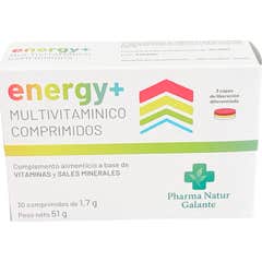 Pharma Natur Galante Energy+ Multivitamínico 30comp