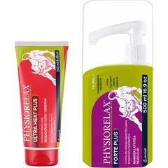 Physiorelax Pack Forte Plus Krem 500 ml + Krem rozgrzewający 75 ml